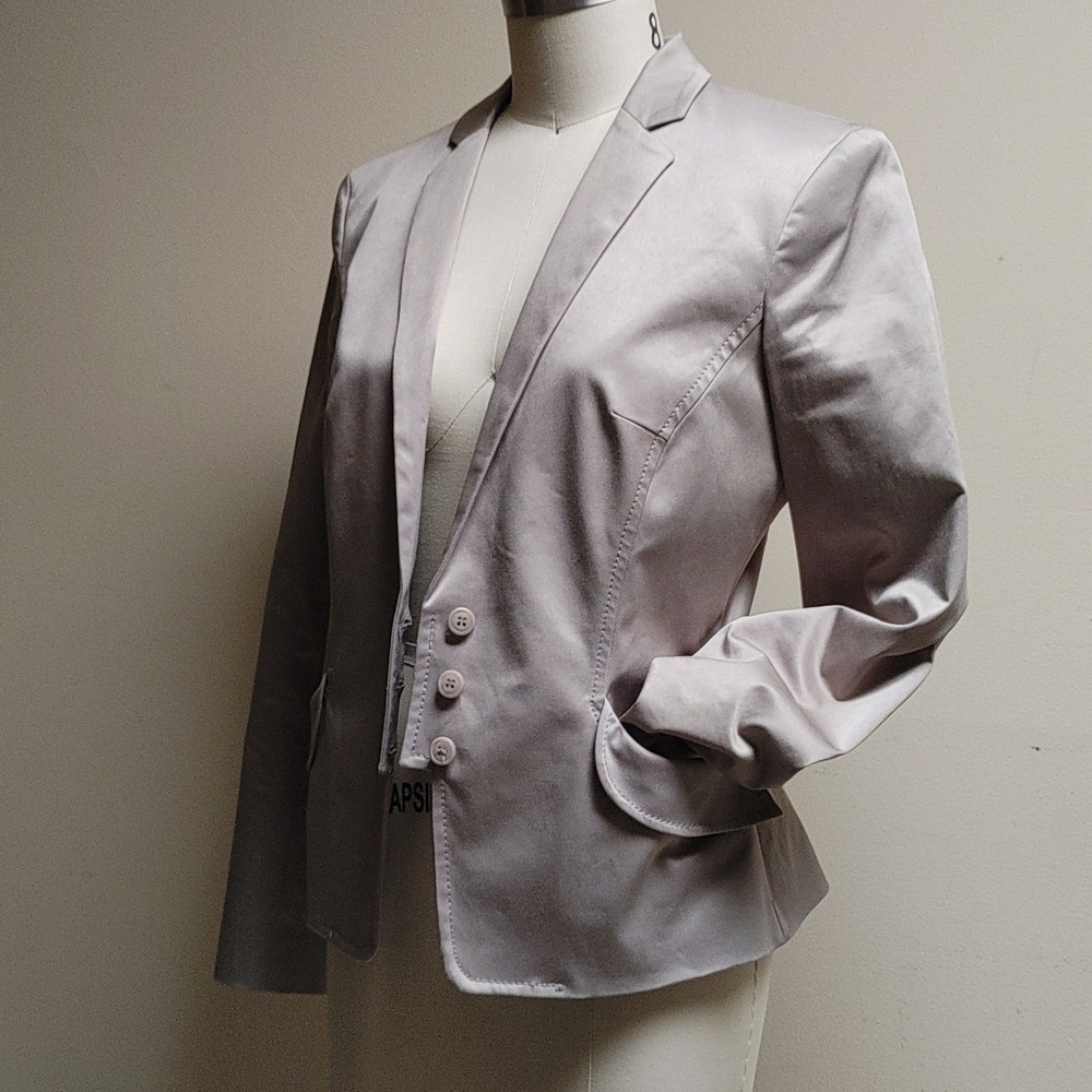 Sisley Light Gray Blazer Size 46